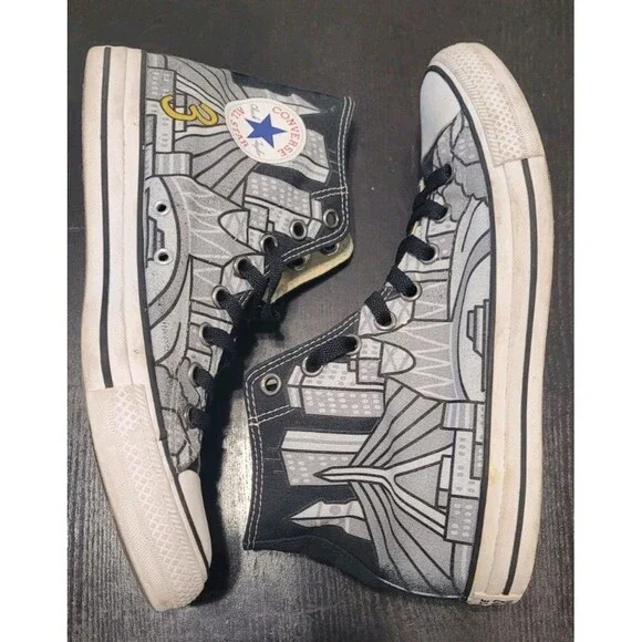 Converse Chuck Taylor All Star High City Skyline #3 Men's 9 Women's 11 - Picture 6 of 7